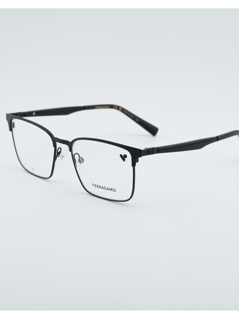 Salvatore Ferragamo SF2226 002 Eyeglasses Black 53mm Square Frame